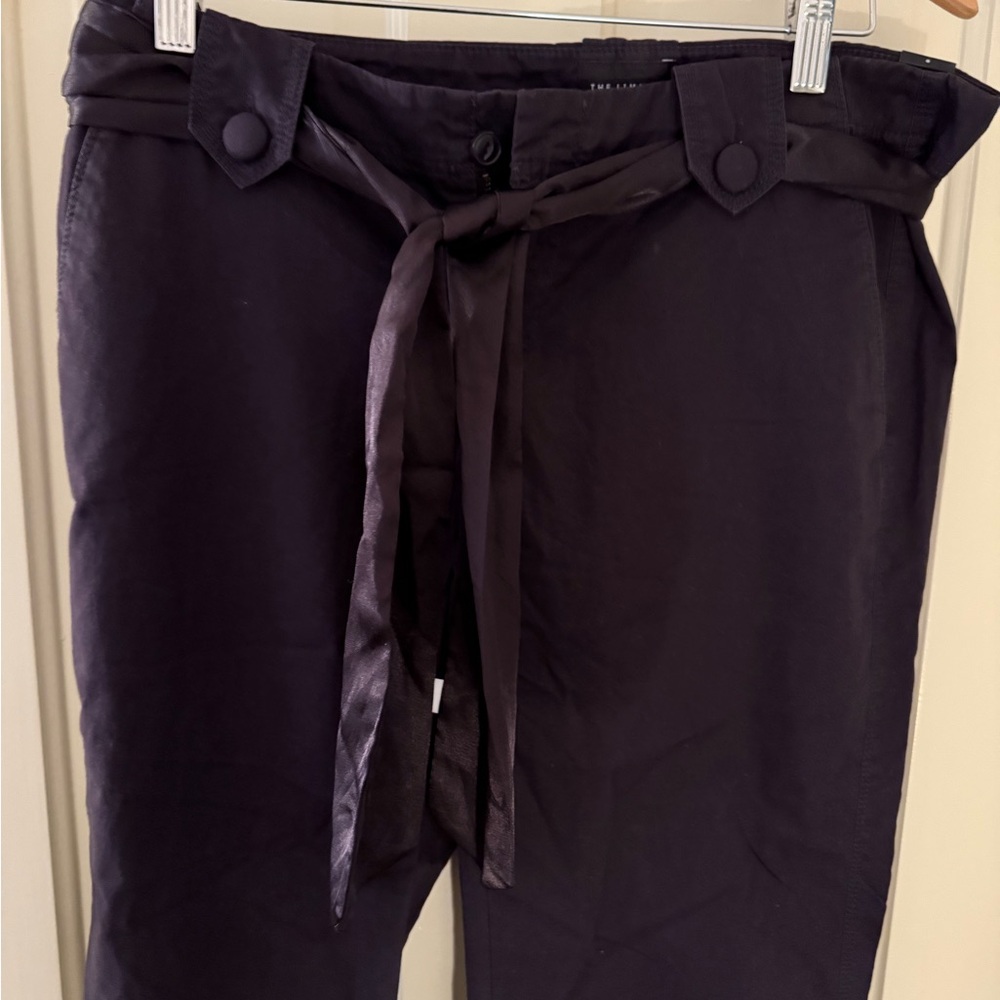 The Limited Dark Brown Boot Cut Khaki Pants